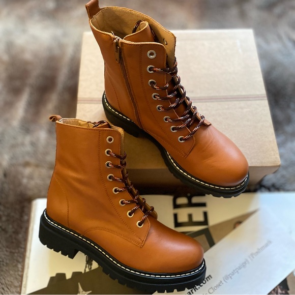 Anthropologie Harvest Hiker Boots - Picture 5 of 12